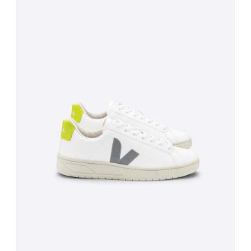 Men's Veja URCA CWL Shoes White/Green | ZA 275BEX